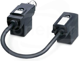 SAC-MR/0,1-116/2XBI-1L-Z SCO Adapter z podwójnym wtykiem zaworowym