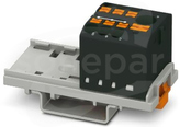 PTFIX 6/6X2,5-NS35 BK Blok rozdzielczy