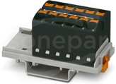 PTFIX 12X4-NS35 BK Blok rozdzielczy