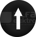 ZBAF335 strzałka góra czarny Nasadka