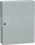 OBUDOWA SPACIAL 3D Z PŁYTĄ 1000x800x250 RAL7035 metalowa