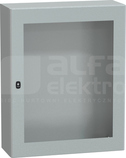 OBUDOWA SPACIAL 3D Drzwi T 1000X800X300 RAL7035 metalowa