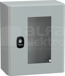 OBUDOWA SPACIAL 3D 300X250X150 DRZWI PRZEZROCZ. metalowa