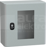 OBUDOWA SPACIAL 3D 300X300X150 DRZWI PRZEZROCZ. metalowa