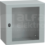 OBUDOWA SPACIAL 3D 600X600X400 DRZWI PRZEZROCZ. metalowa