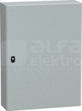 OBUDOWA SPACIAL 3D Z PŁYTĄ 800x600x200 RAL7035 metalowa