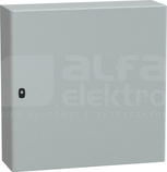OBUDOWA SPACIAL 3D Z PŁYTĄ 800x800x250 RAL7035 metalowa