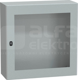 OBUDOWA SPACIAL 3D 800X800X300 DRZWI PRZEZROCZ metalowa