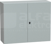 OBUDOWA SPACIAL 3D Z PŁYTĄ 1000X1200X400 2 DRZW.RAL7035 metalowa