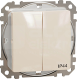 SEDNA DESIGN IP44 beżowy Łącznik świecznikowy