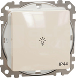 SEDNA DESIGN IP44 beżowy Przycisk światło