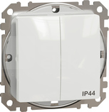 SEDNA DESIGN IP44 biały Łącznik świecznikowy