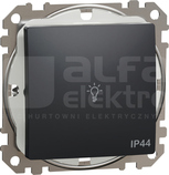 SEDNA DESIGN IP44 czarny antracyt Przycisk światło
