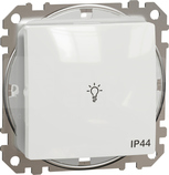 SEDNA DESIGN IP44 biały Przycisk światło