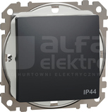 SEDNA DESIGN IP44 czarny antracyt Łącznik 1-biegunowy