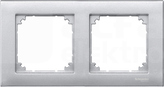 MERTEN M-PLAN aluminium Ramka 2-krotna