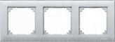 MERTEN M-PLAN aluminium Ramka 3-krotna