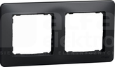 SEDNA DESIGN czarny antracyt Ramka 2-krotna