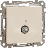 SEDNA DESIGN 4dB beżowy Gniazdo TV końcowe