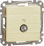 SEDNA ELEMENTS 4dB brzoza Gniazdo TV końcowe