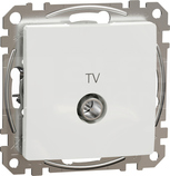 SEDNA DESIGN 7dB biały Gniazdo TV przelotowe