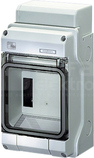 KV PC 9104 IP65 1x4,5-mod. Obudowa poliwęglan natynkowa