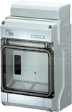 KV PC 9106 IP65 1x6-mod. Obudowa poliwęglan natynkowa