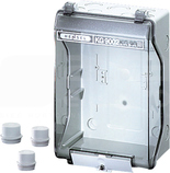 KG 9002 253x168x115 IP55/65 przezr. Obudowa pusta natynkowa