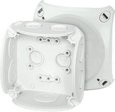 DK 0200 GZ 93x93x62mm IP66 szary Puszka do isnt.wewn.z dławnicami membran