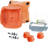 FK 0402 pomar.IP65 5x Puszka odgałęźna natynkowa