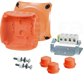 FK 0404 pomar.IP65 5x Puszka odgałęźna natynkowa