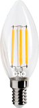 ORO CLARO E14 C35 FL 4W/827 440lm Źródło LED filament świeczka (E)