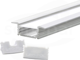 ORO PROFIL UNI OUT WHITE 2M S SET Profil aluminiowy biały