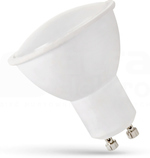 1,5W/6000K 120lm 120D GU10 230V Źródło LED SPECTRUM z szybką