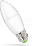 E27 230V 6,0W/WW 470lm Źródło LED SPECTRUM świeczka (F)