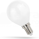 LED KULKA E14 230V 6W COG WW MILKY 750lm Źródło LED SPECTRUM kulka (E)