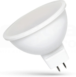 MR16 GU5,3 12V 6,0W/CW 450lm 120D Źródło LED SPECTRUM z szybką mleczną (F)