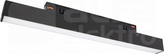LINE S LED 8W/830 400lm 48V 100D IP20 czarny System Shift 48V oprawa (E)