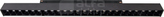 GRID L LED 22W/830 1550lm 35D 48V IP20 czarny System Shift 48V oprawa (F)