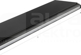 ALLDAY ASYMMETRIC 54W/840 230V 75D czarn Oprawa LED