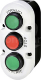 ESE3-V6 2NO/1NC FORWARD STOP REVERSE Kaseta sterownicza potrójna