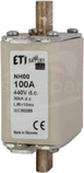 NH00 100A gBat 550VDC Wkładka bezpiecznikowa