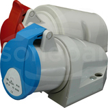 EZ 1653 16A 400A 3P+N+PE IP44 Gniazdo stałe