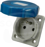 EEH 16 250V 16A IP67 Gniazdo tablicowe