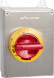 KER 425 Y/R 4-pol.25A IP66 żółto-czer. Wyłącznik w obud.INOX