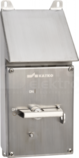 KER 325RS 3-pol.25A IP66 Wyłącznik w obud.INOX z daszkiem