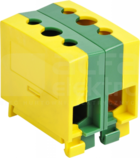 KC 2x35PE 2,5-35mm2 żółto-zielony Złączka kablowa podwójna