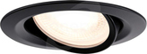 NOVA PLUS DIM wychylna GU10/GU5,3 IP65 czarny Downlight dostropowy