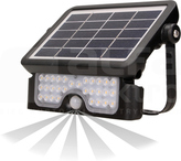 LUX LED 5W/4000K 500lm IP65 czarny Naświetlacz LED z czujnikiem ruchu