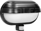 OR-OP-304WE27ZMR 180st.1x60W IP44 czarny Oprawa SAMUM z czuj.z przesł.
